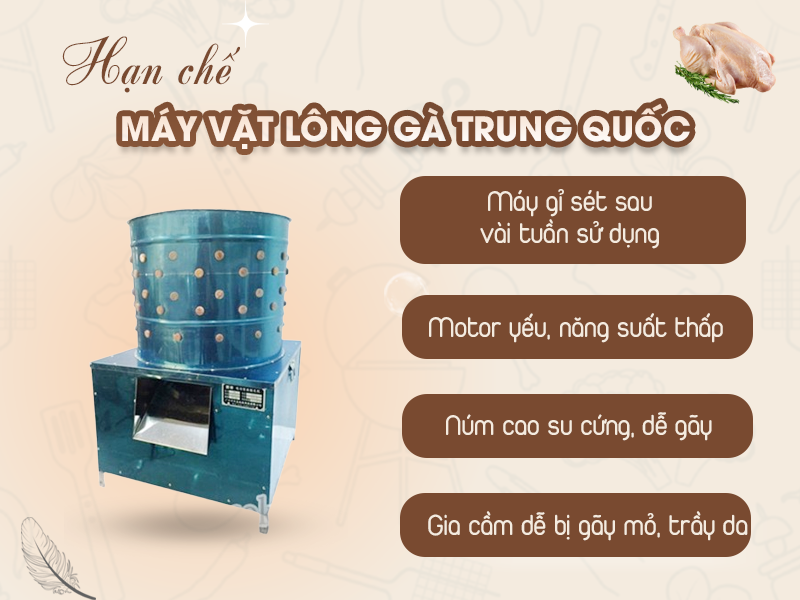 máy vặt lông gà giá rẻ