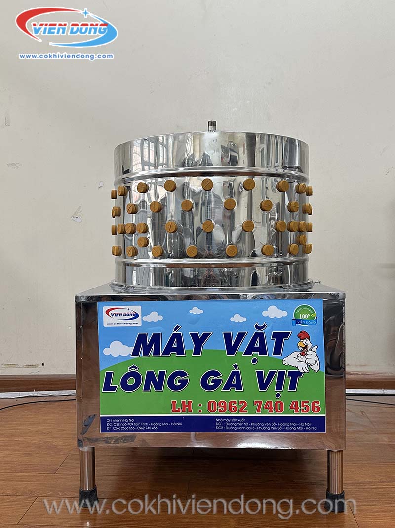 Máy vặt lông gà vịt 