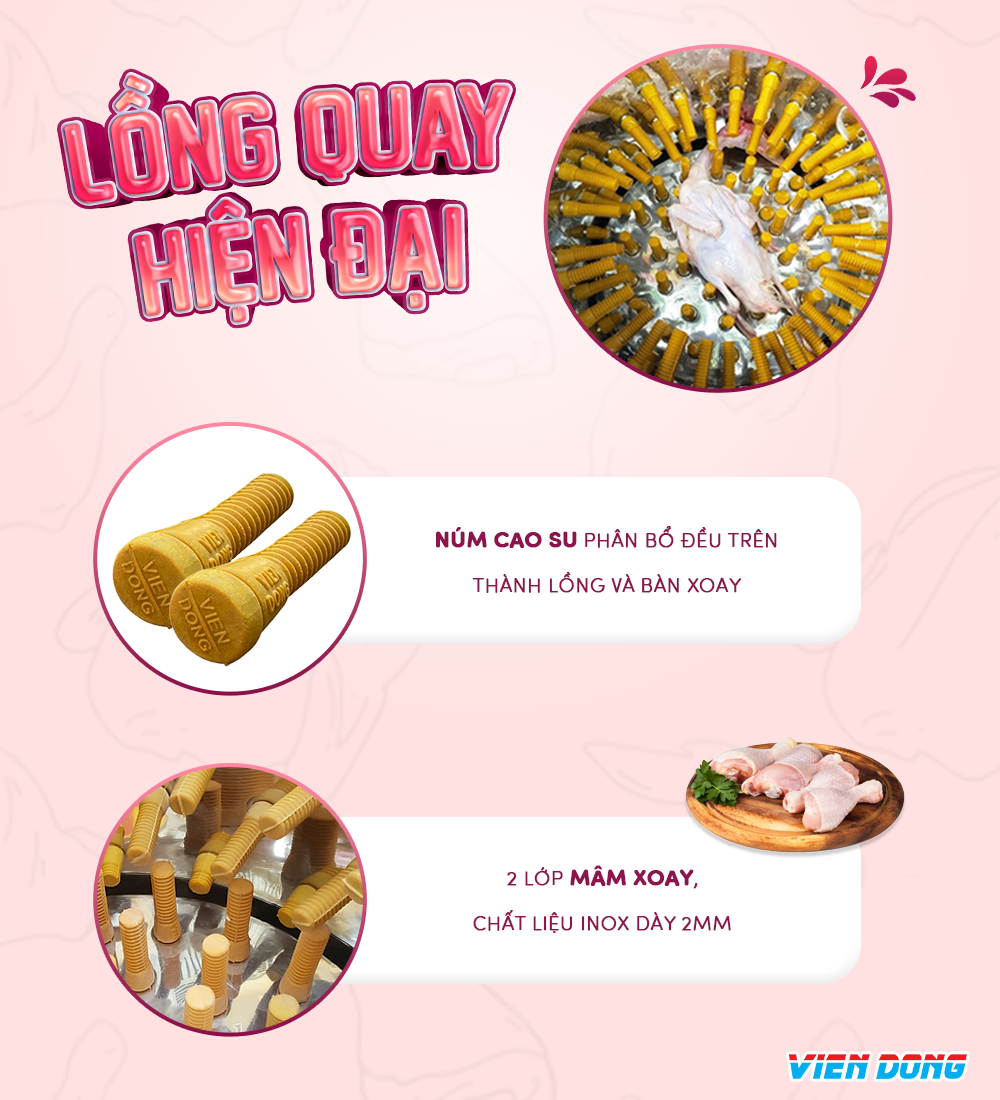 Máy vặt lông gà vịt