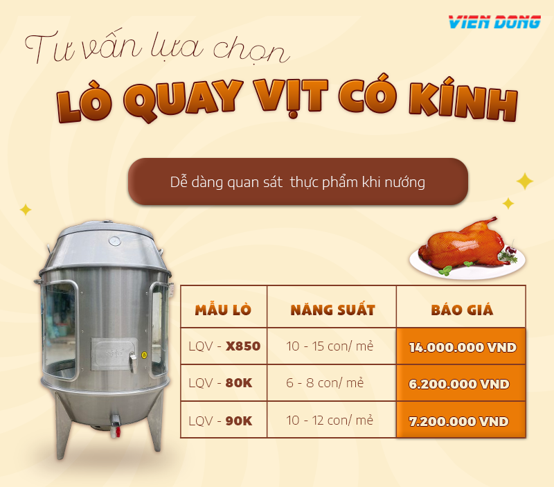 Lò quay vịt 